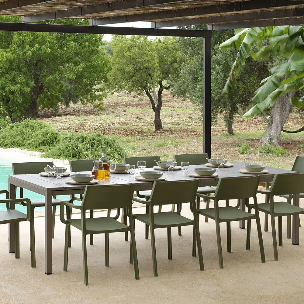 Rio Matbord 210/280x100cm Tortora