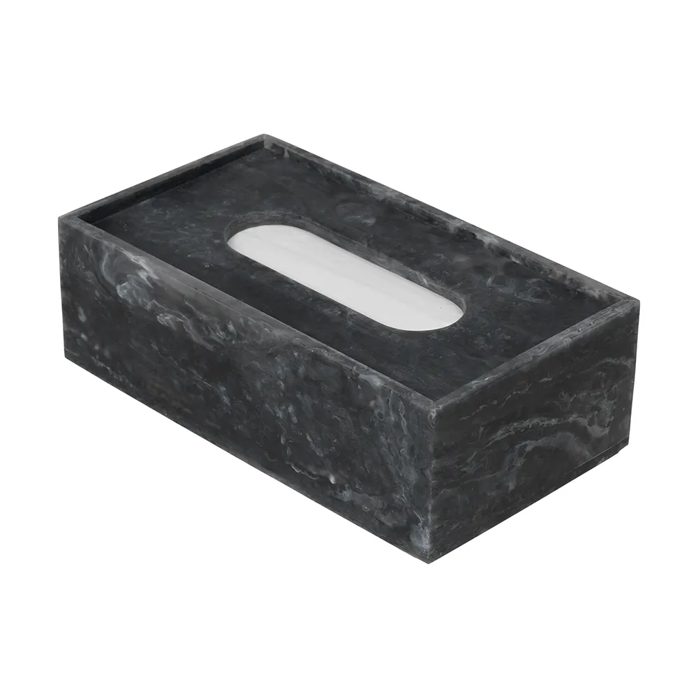 Mist Tissue Box - Charcoal