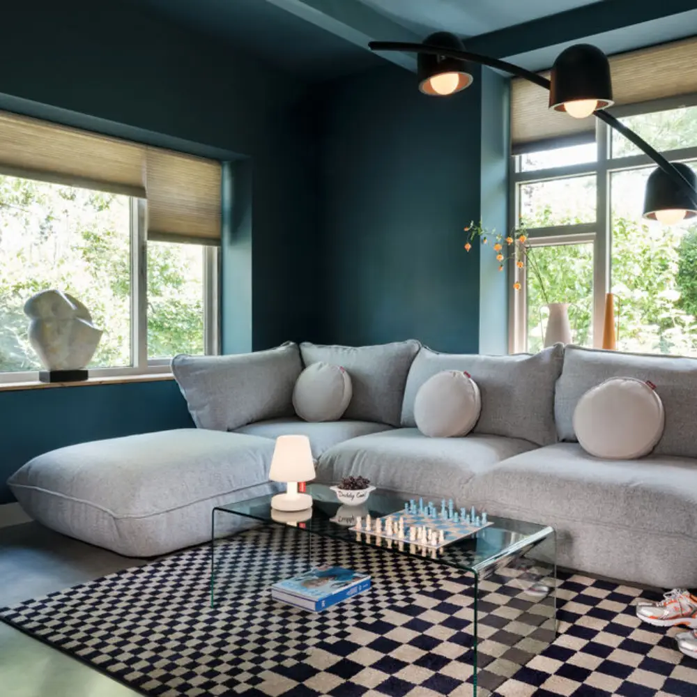 sumo armstöd boucle recycled grey