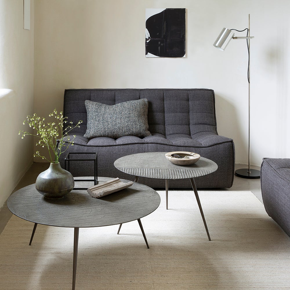 N701 2-sits soffa Dark Grey