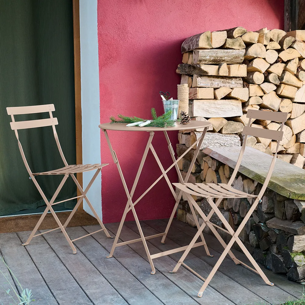 Bistro table 60 cm Nutmeg