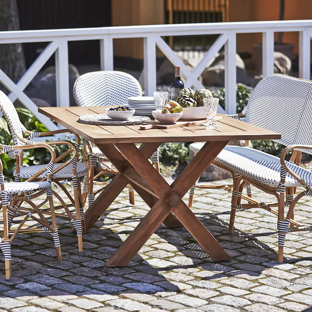 Colonial matbord 160x100 cm teak