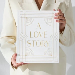 Bröllopsfotoalbum A Love Story