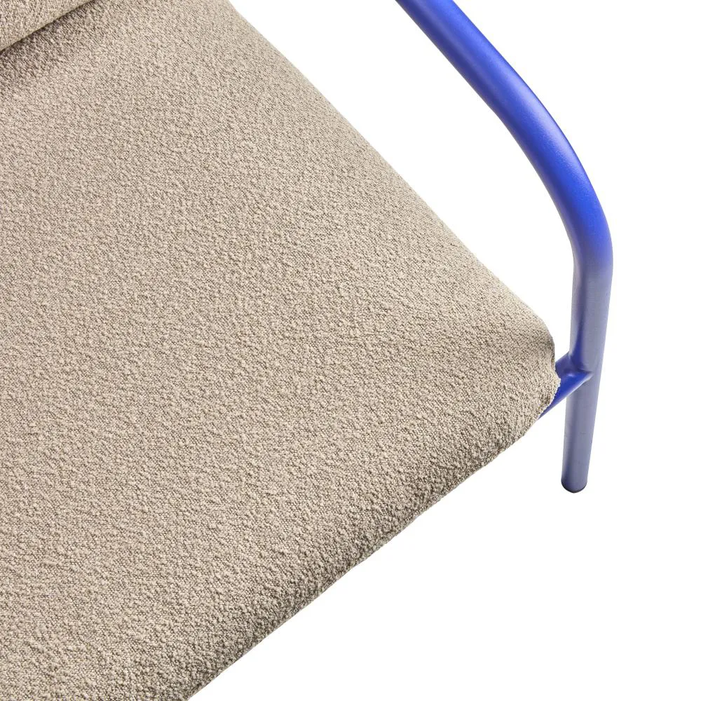 Bendt Soffa Teddy Beige/Indigo Blue