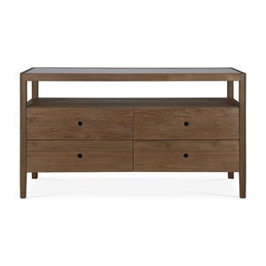 Spindle Byrå Återvunnen Teak