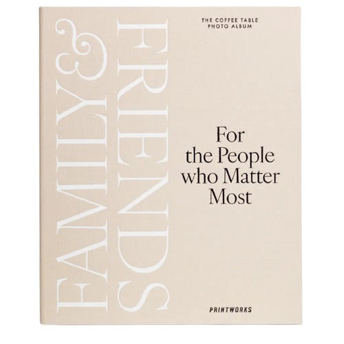 Fotoalbum - Family and Friends, Beige