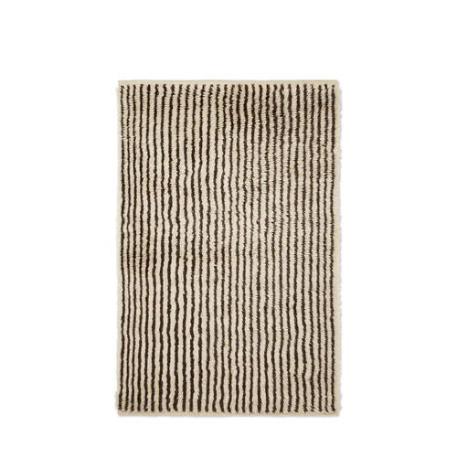 Kami Knotted Rug - 120 x 180 - Off-white/Coffee