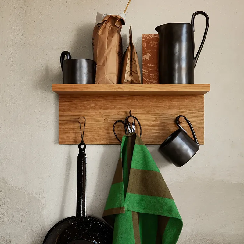 Kökshandduk Hale  Olive/green