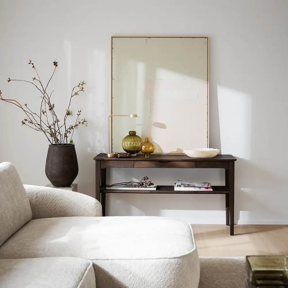 Markham avlastningsbord brun ek