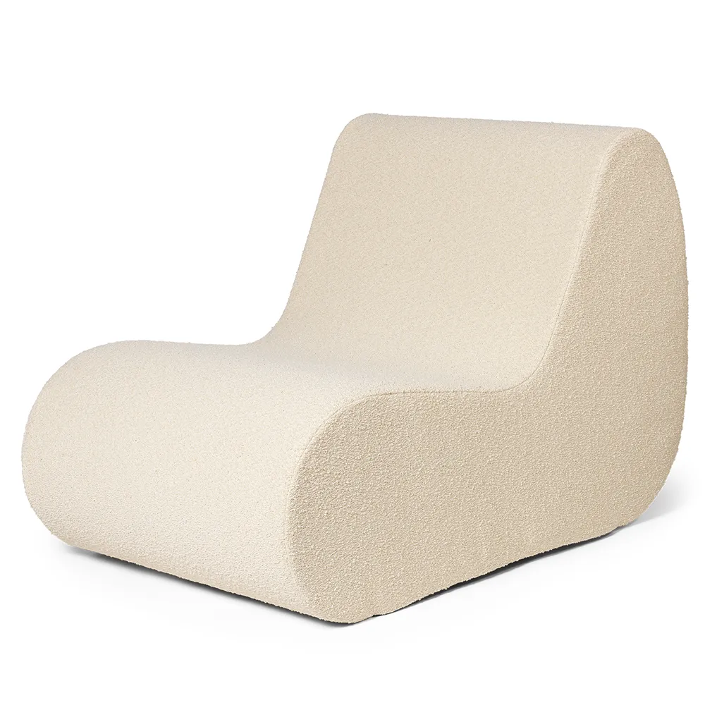 Rouli Fåtölj Bouclé Off-white