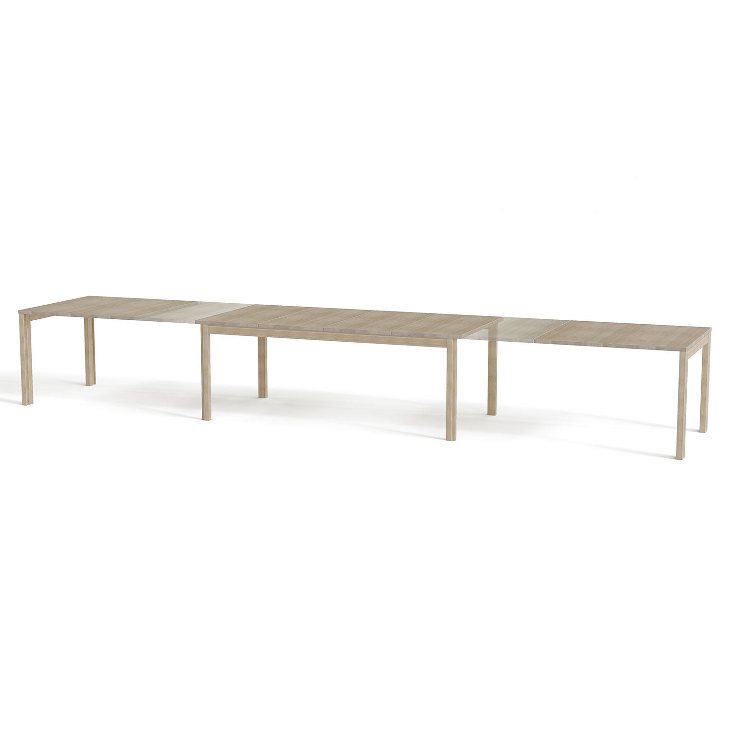 Sm24 Bord massiv naturoljad ek 200-356(512)x100x73 cm