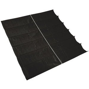 Coolfit solsegel harmonica 290x300cm svart 