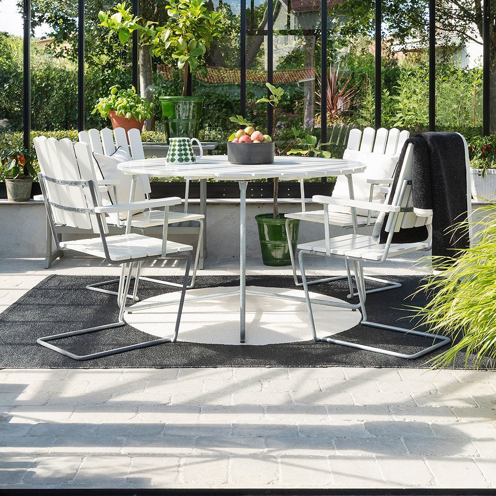 Vera matta 180x230 cm one black / vanilla 