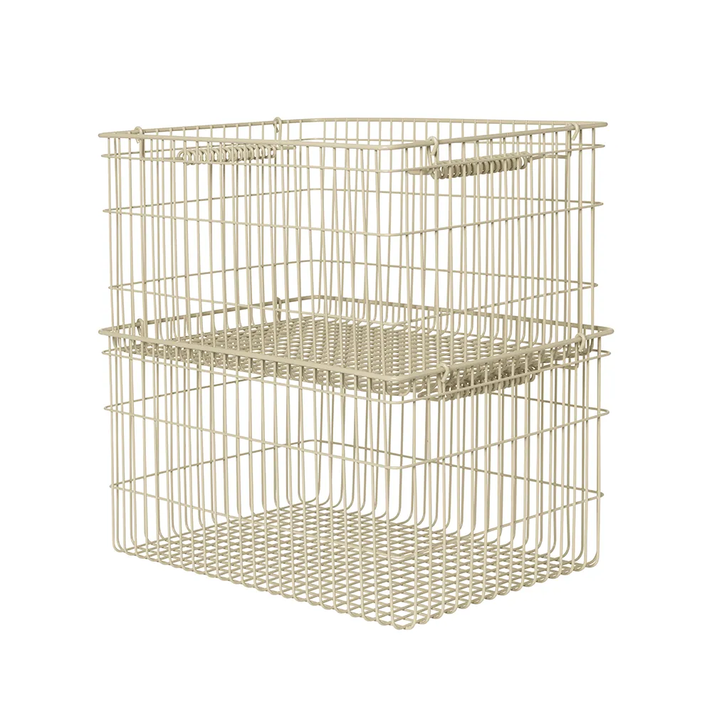 Cala Nätkorg 2-pack - Cashmere