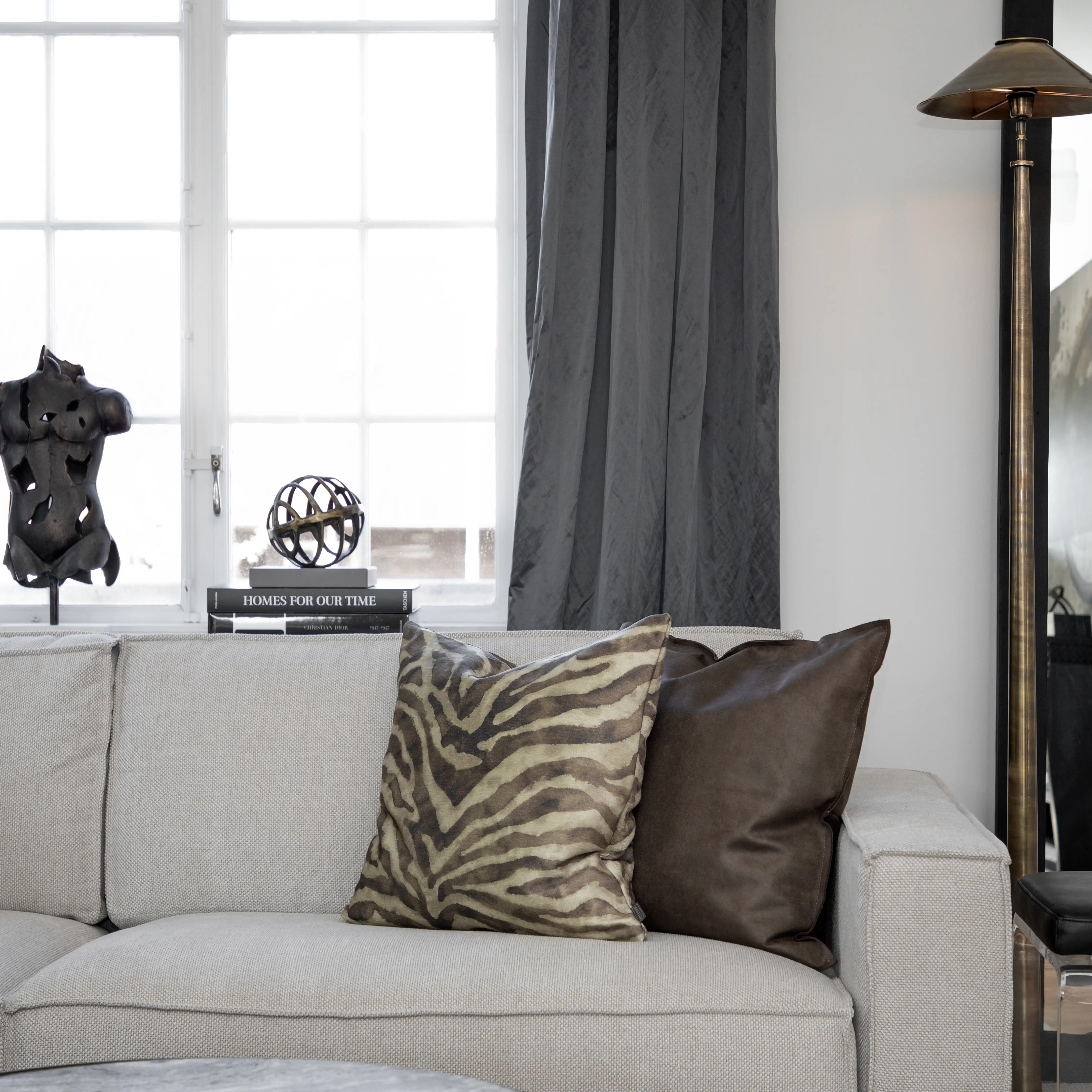 MONTANA Armrest section 1-seat  Right Haze cream