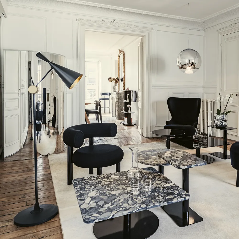 Beat Golvlampa Black LED