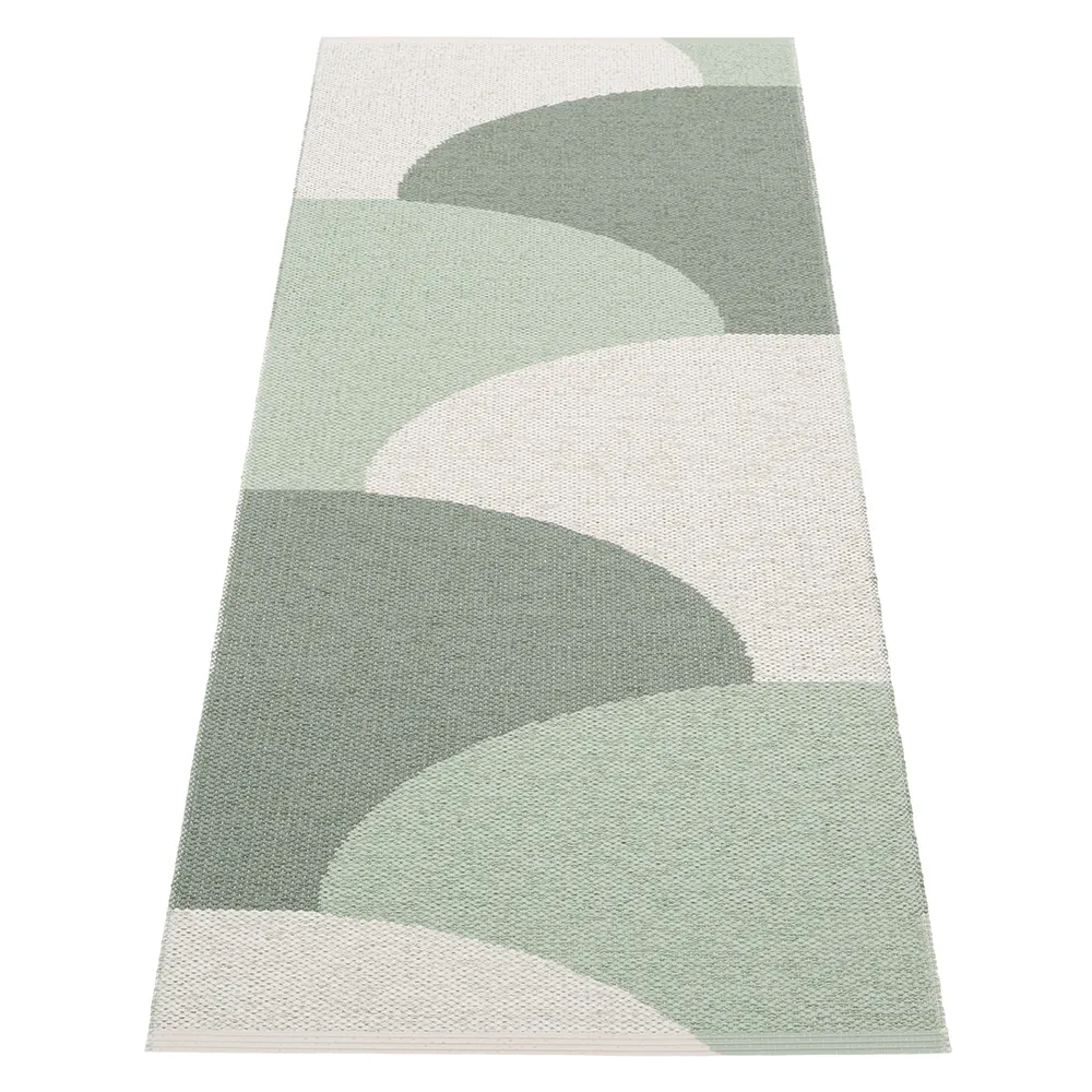 Hill matta Army/Misty Mint/Fossil Grey 70 x 180cm