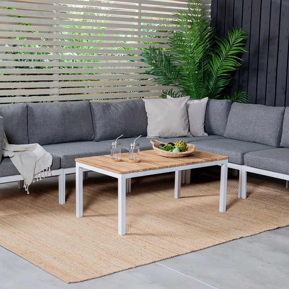 Copacabana Mittmodul Vit/Grå