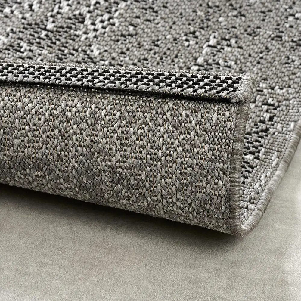 Banzi matta 240x340 cm grå 