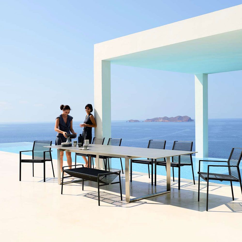 Edge Fåtölj Antracit Rope 