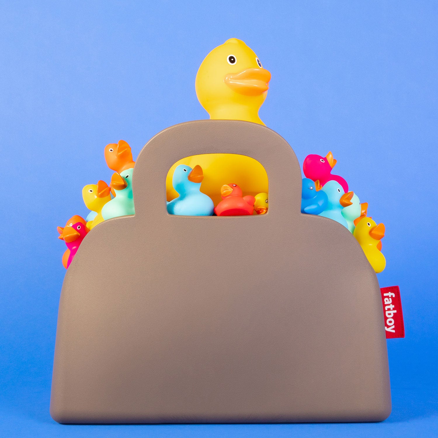 Sjopper-kees shoppingväska yellow ochre 