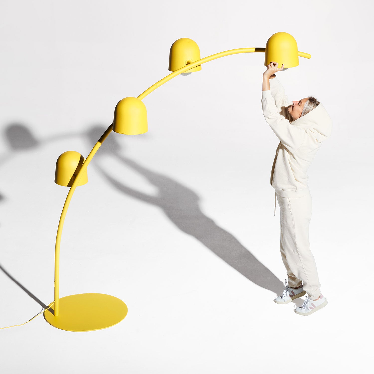 Big lebow golvlampa anthracite 