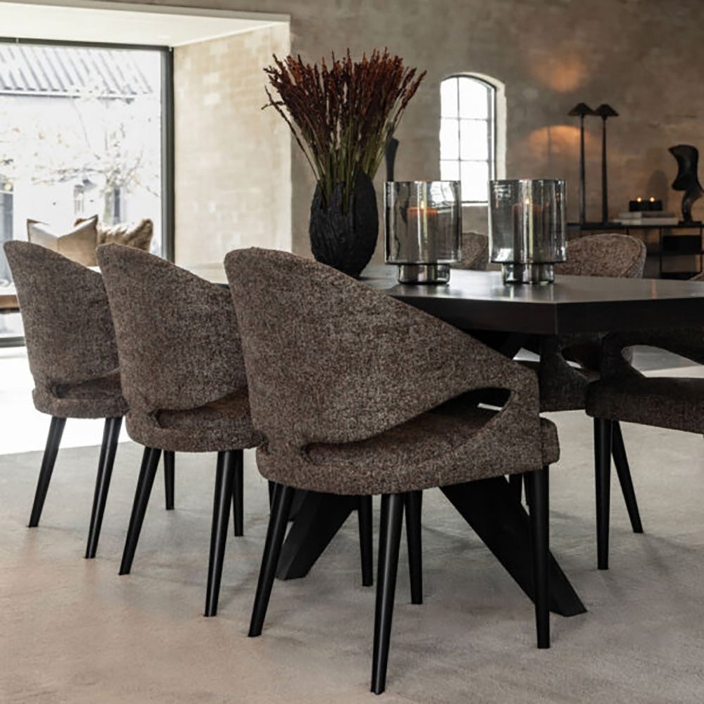 Vance matstol -Bronzo Brown