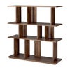 Irregular Hylla lackad Teak 112 x 37 x 115 cm