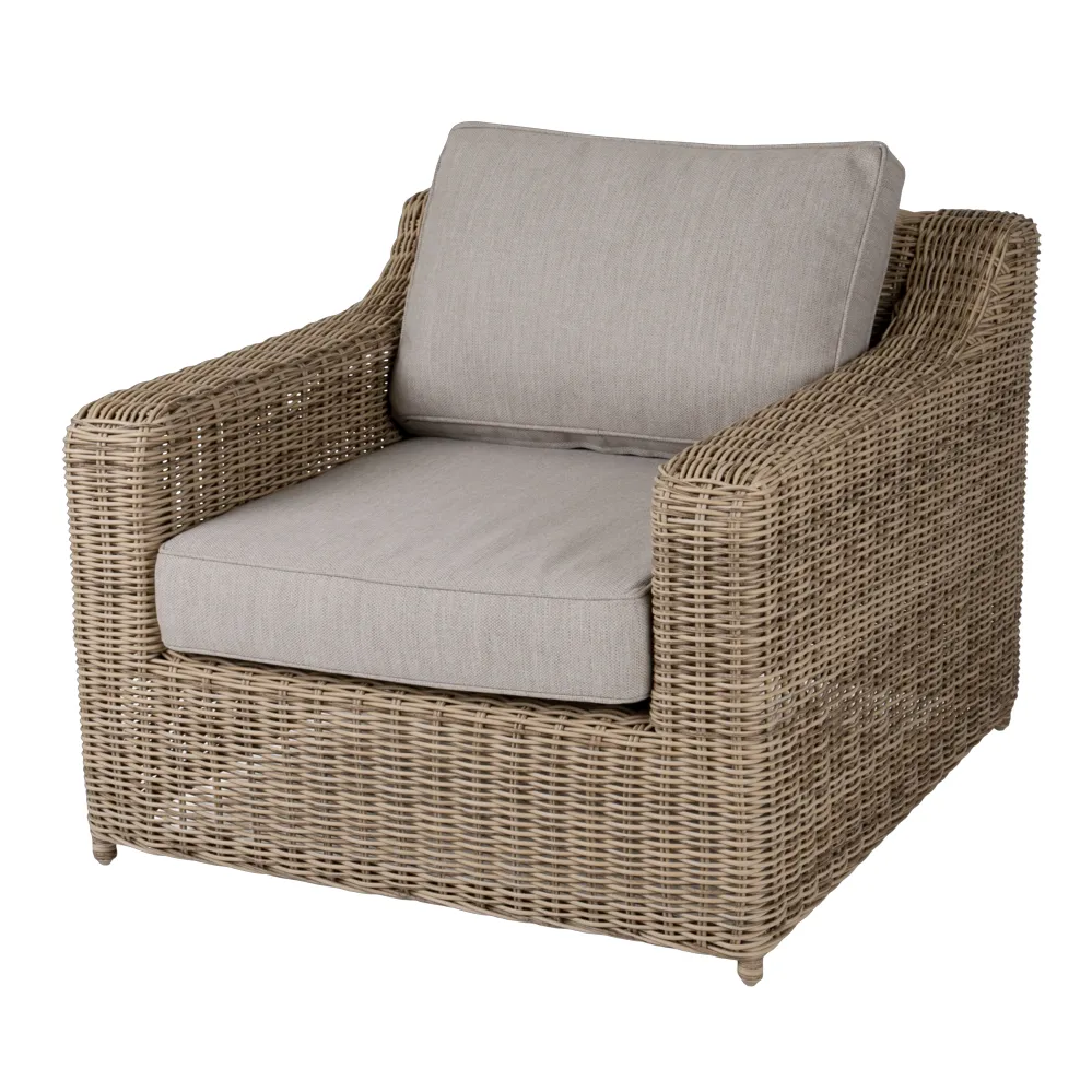 Glendon fåtölj  Rustic / Beige