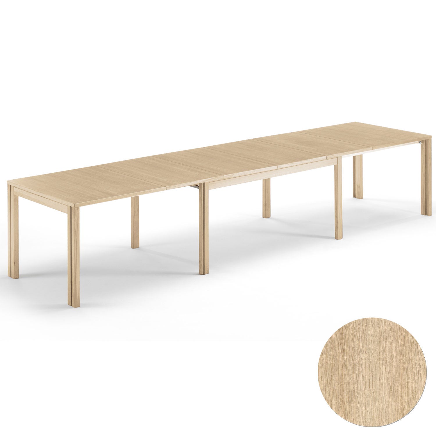 Sm23 Bord Ek Lack 150-306(358)X90X73Cm 