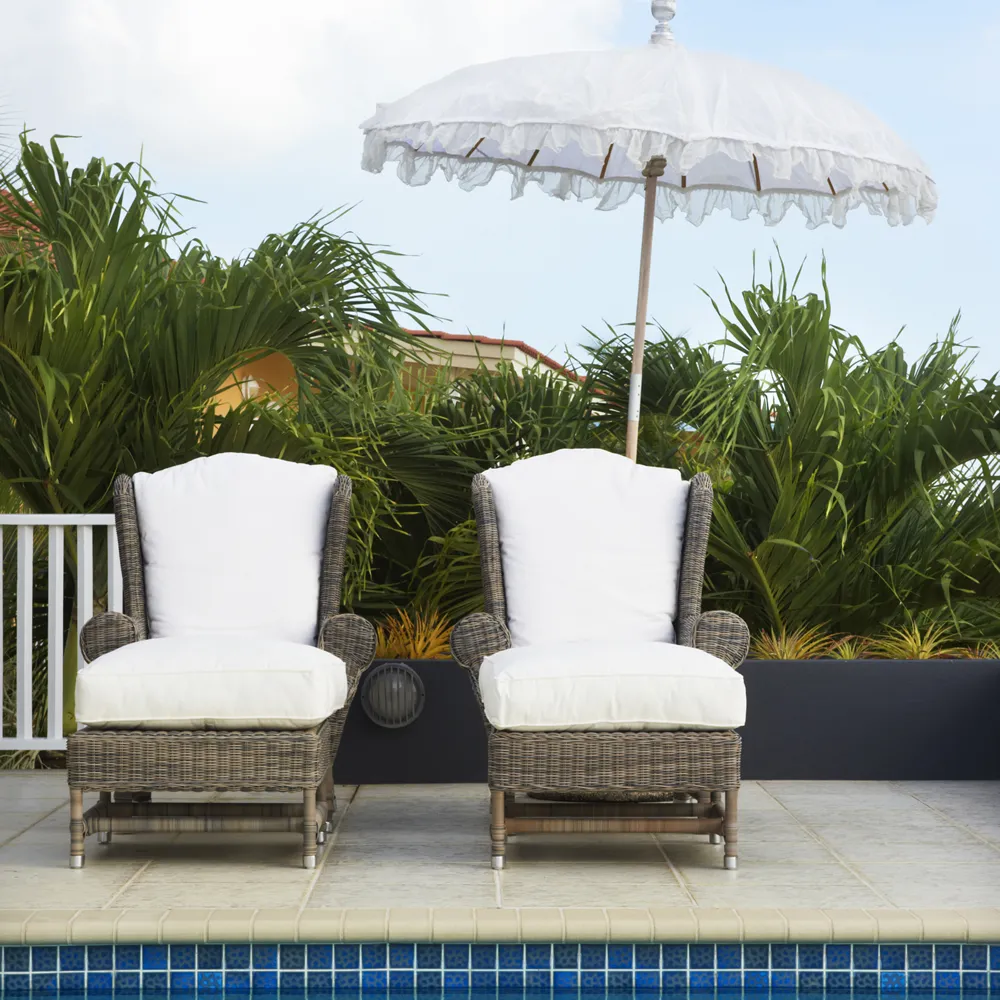 Nicolas öronlappsfåtölj konstrotting