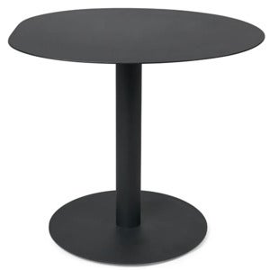 Pond Matbord Ø88 cm Black