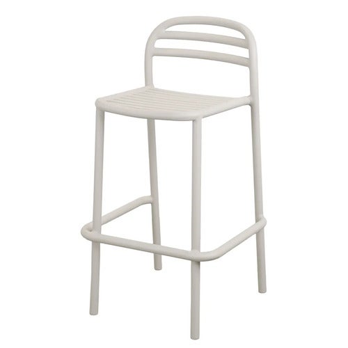 Bliss barstol, stapelbar Sand, aluminium