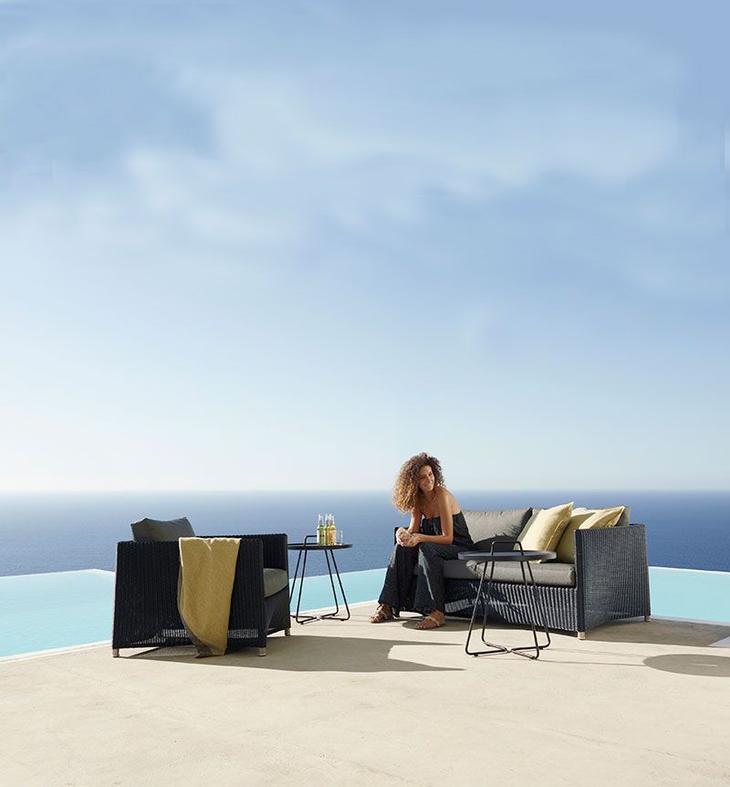 Diamond 2-Sits soffa Grafit 