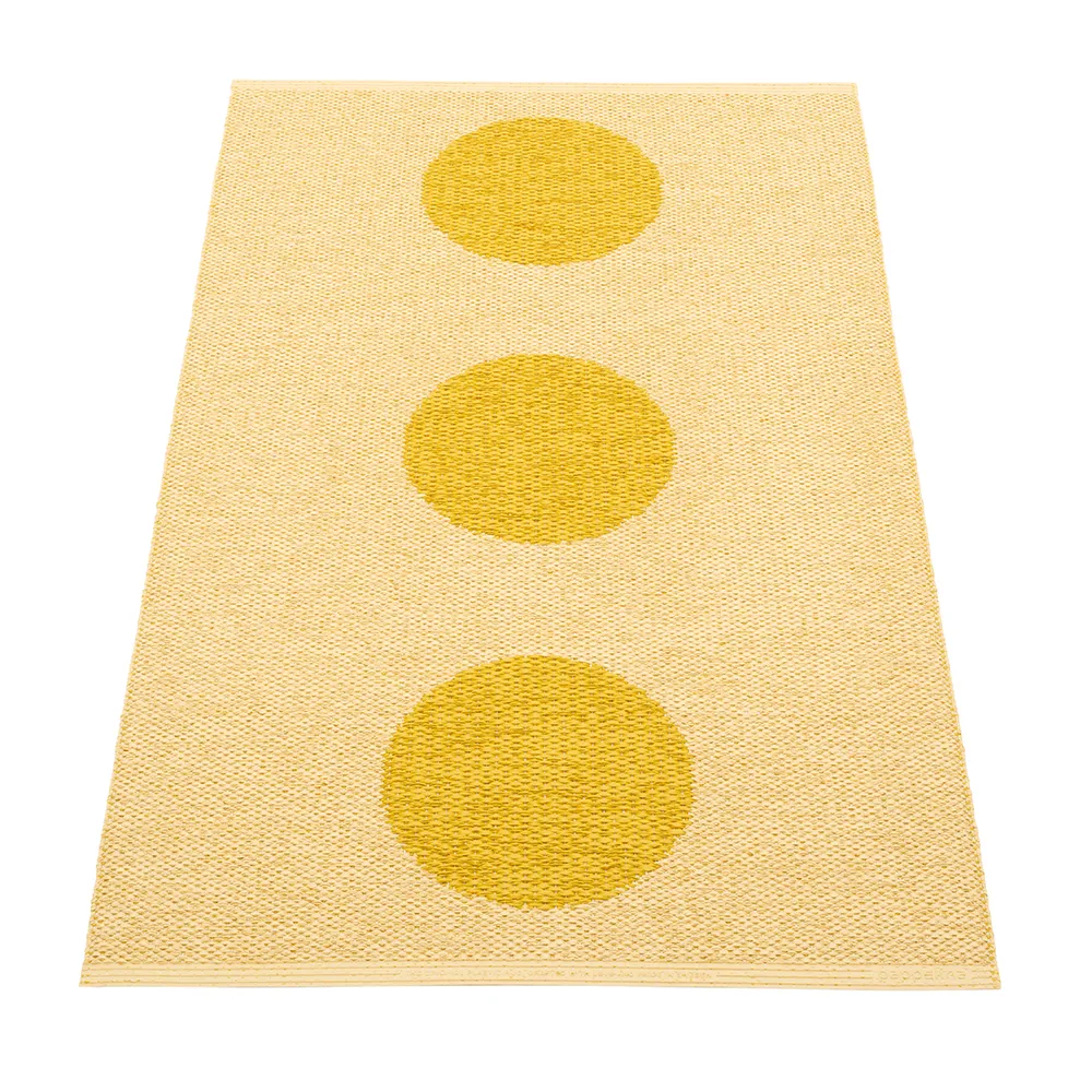 Vera Pop matta Mustard/Pale Yellow 70 x 120cm