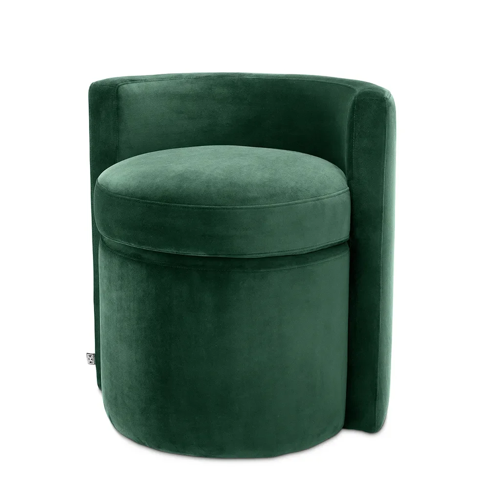 Hög fåtölj Arcadia Roche dark green