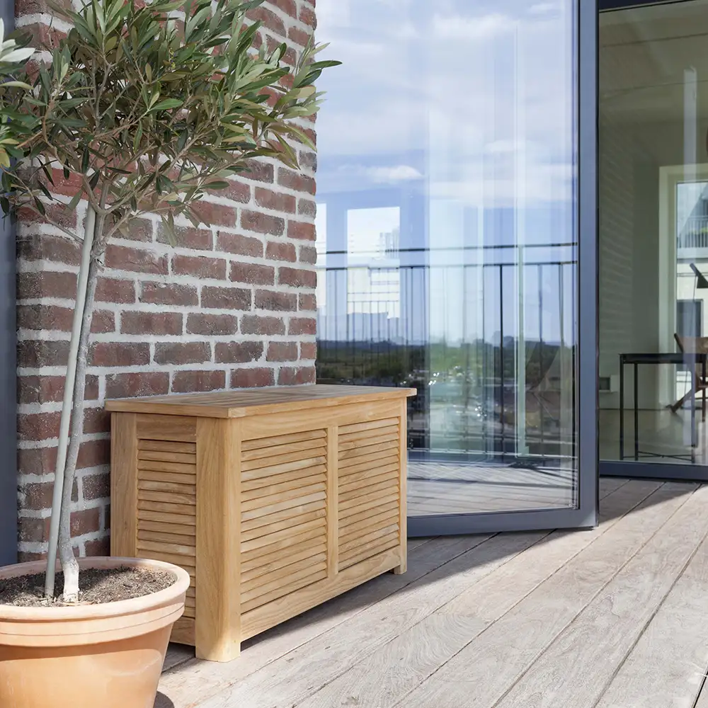 Classic förvaringsbänk teak