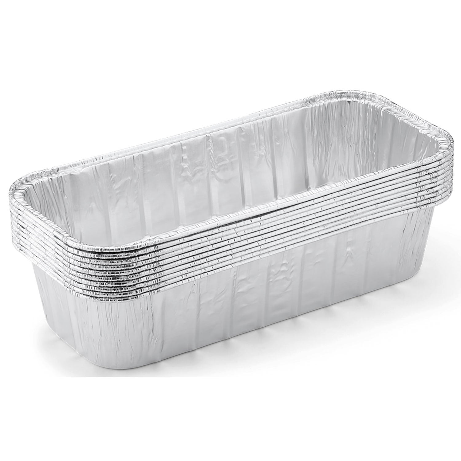 Droppform avlång 10-pack aluminium 