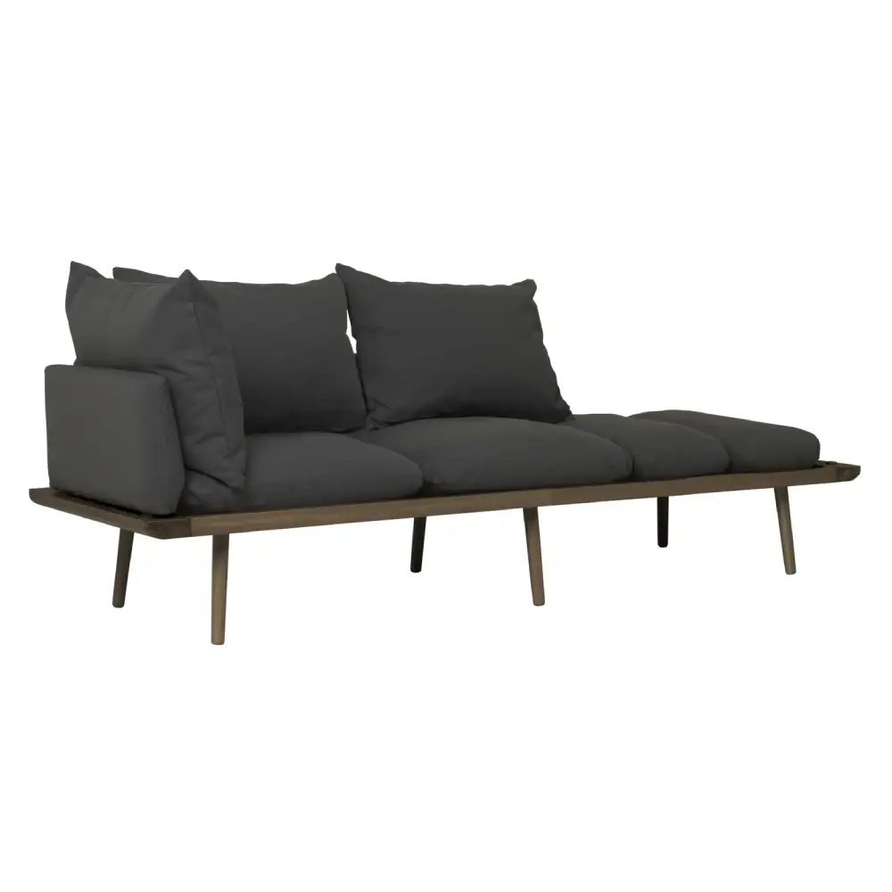 Lounge Around 3-sits soffa Dark Oak/Shadow