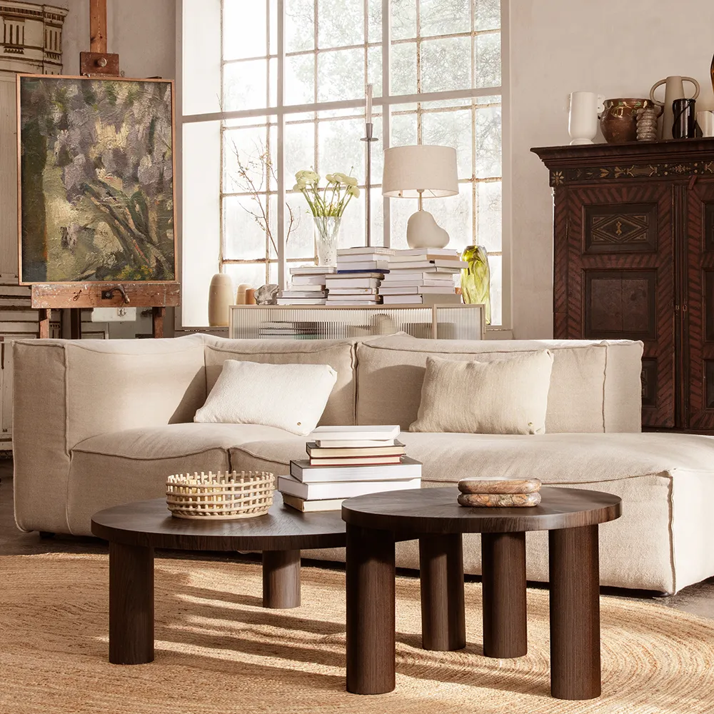 Post Soffbord Ø65 cm - Star