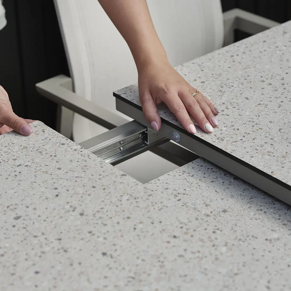 Hillmond Matbord HPL 238/297x100 khaki/beige 