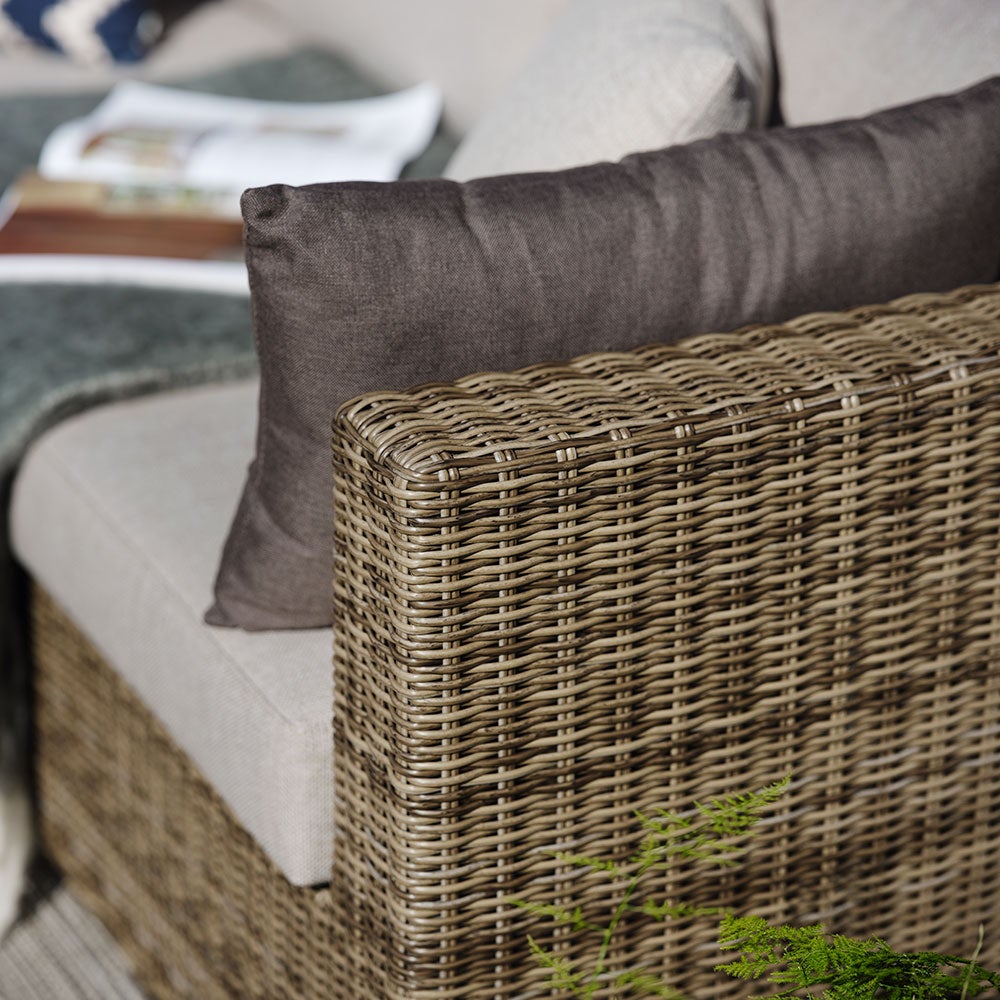 Ninja hörndel rustik konstrotting inkl vattenavisande dynor