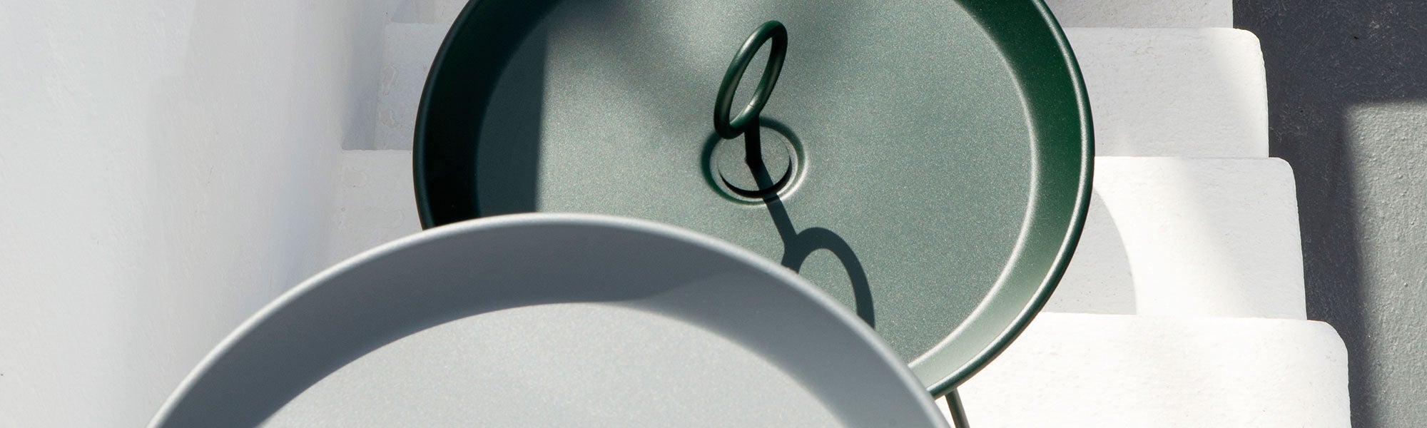 Eyelet sidobord 70 cm Midnight blue