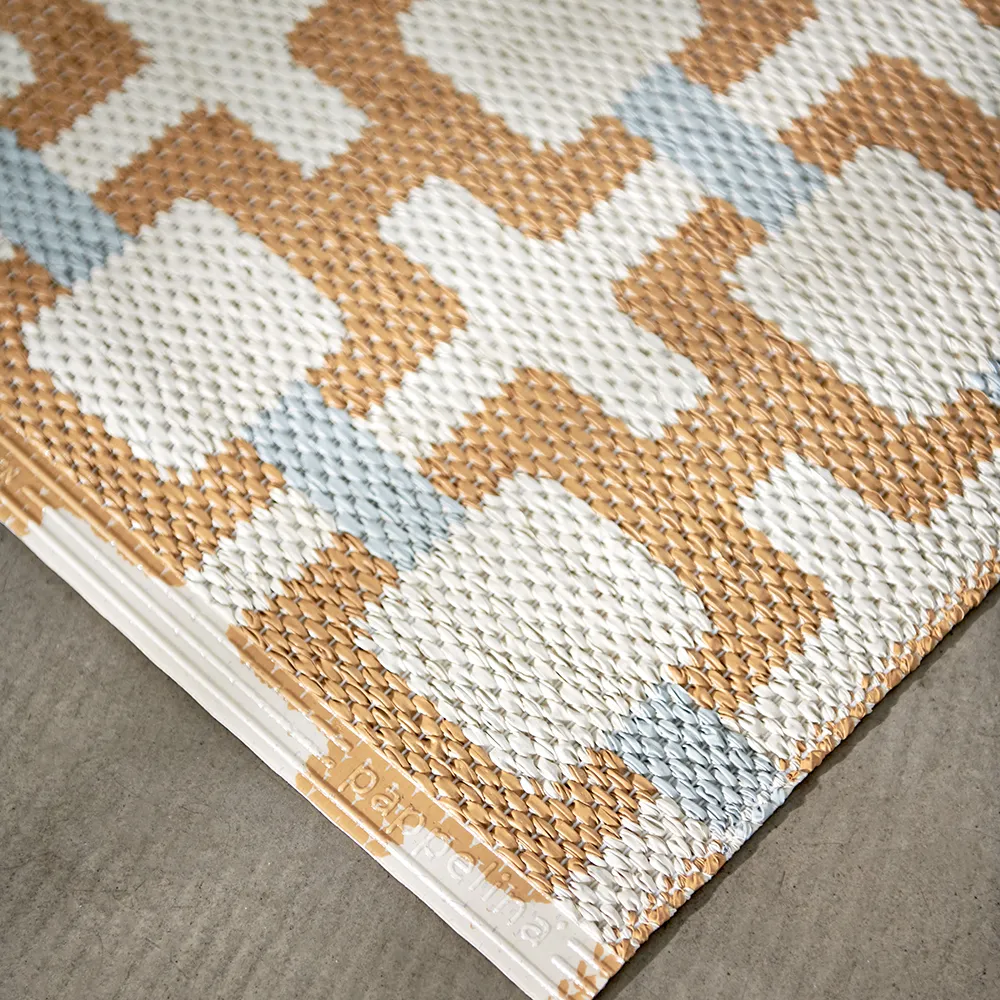 Tom matta Ochre/Cream/Sage 70 x 120 cm