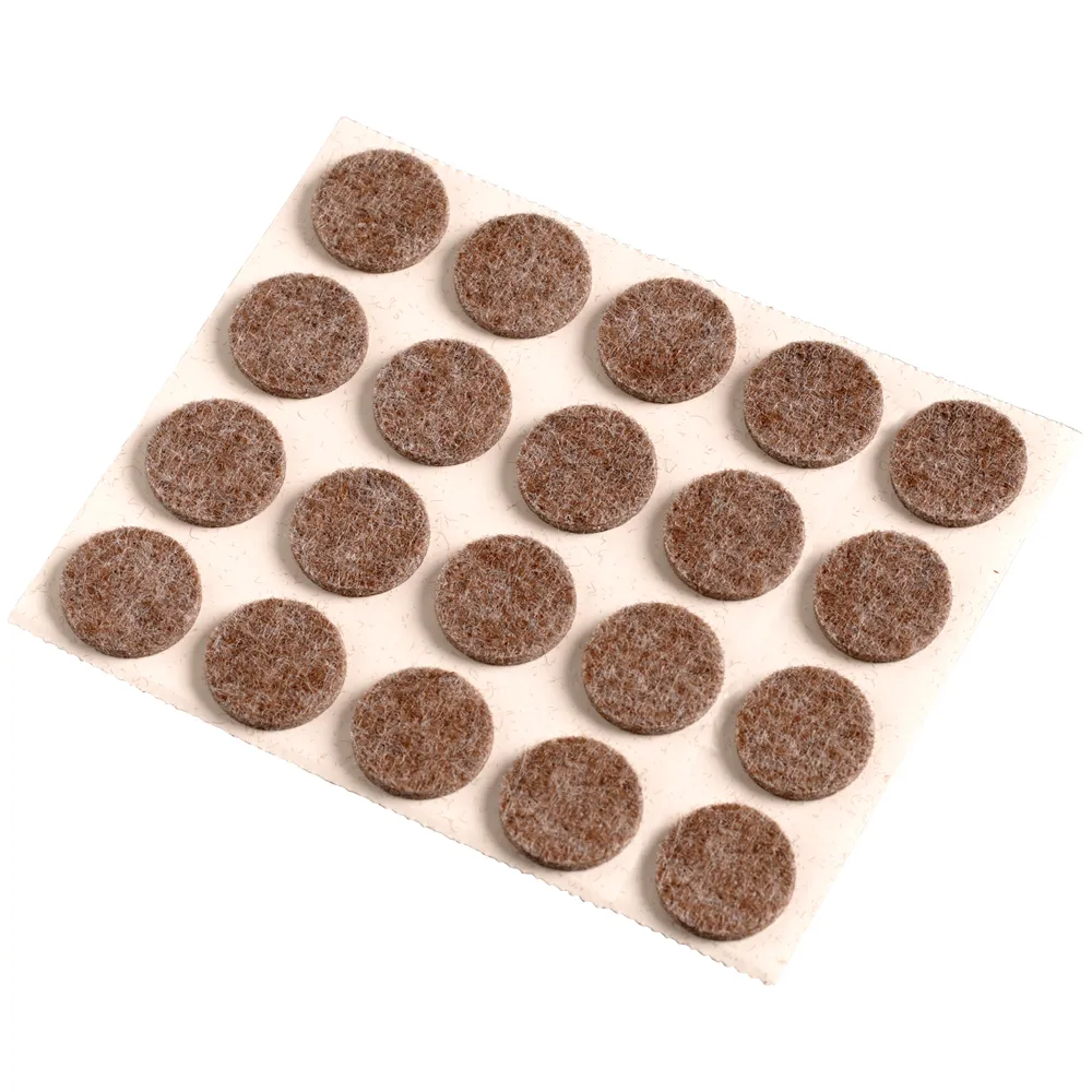 Möbeltassar självhäftande 17 mm 