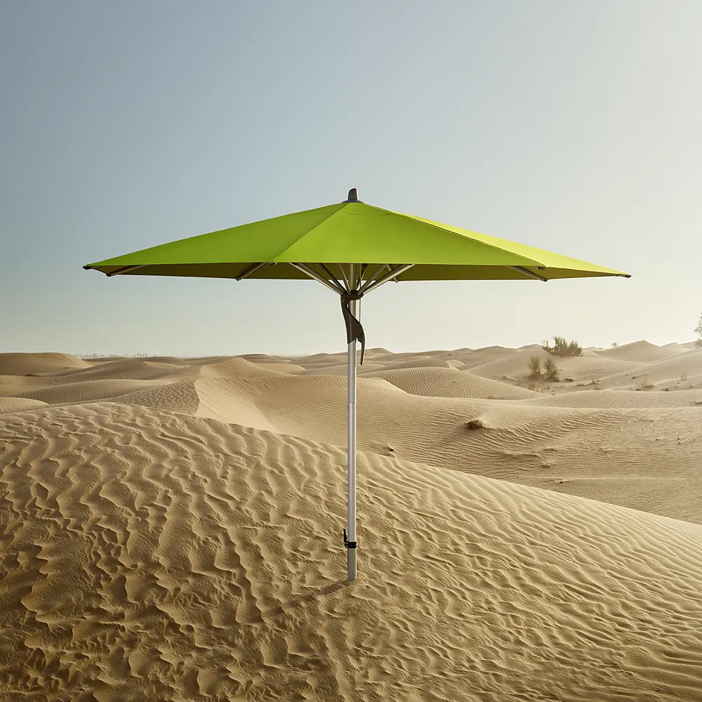 Fortero 350 cm parasoll alu Cat.5 579 Pistachio