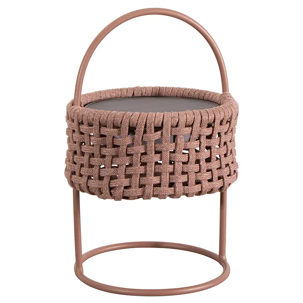 Illusion lampa Dark rose, Soft Rope