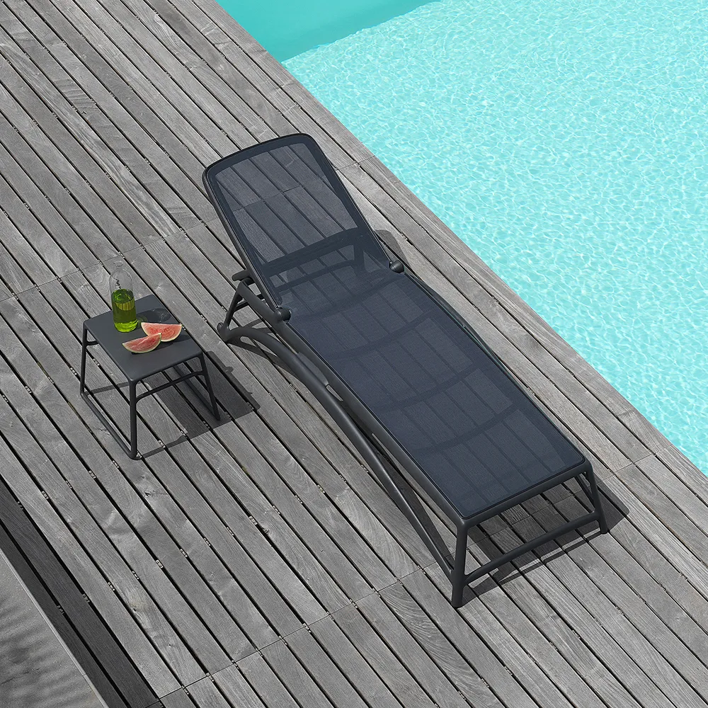 Pop sidobord Anthracite