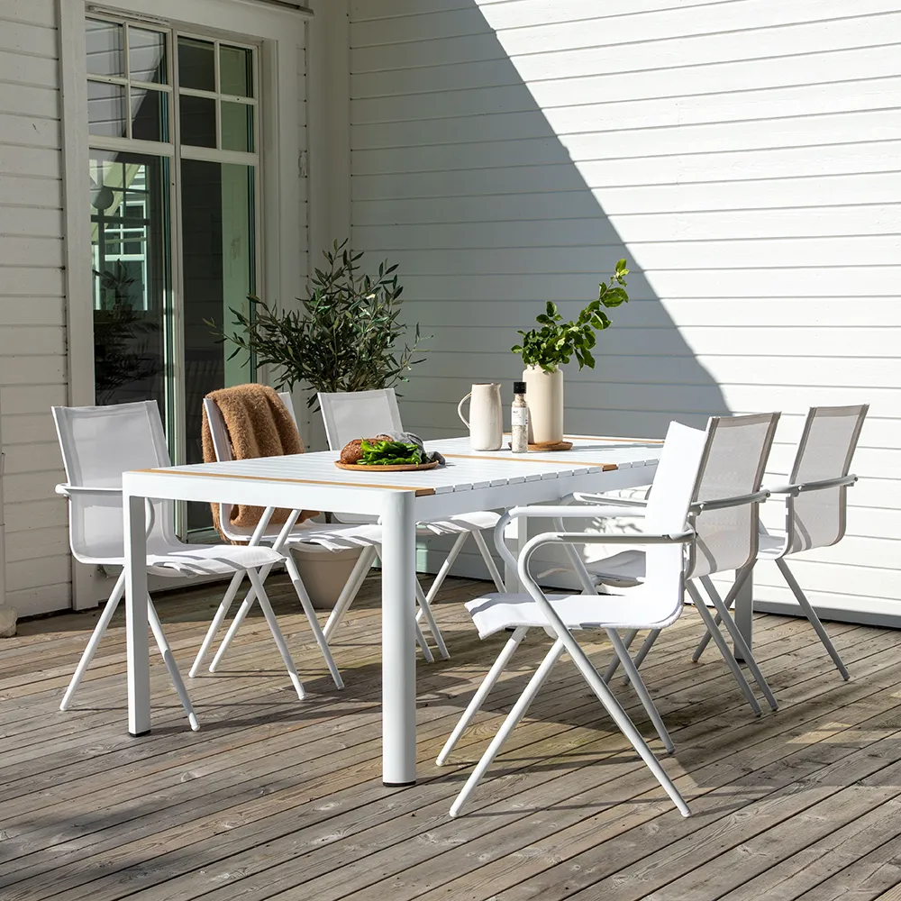 Alina Matstol Vit 2-pack