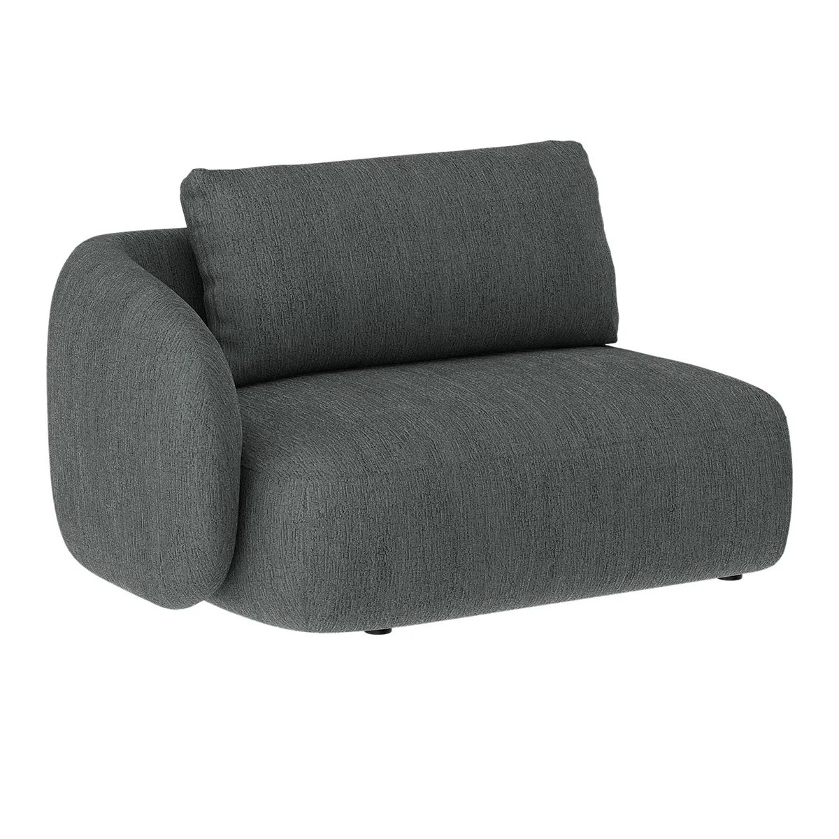 Dixon 1,5-sits sektion vänster Firenze anthracite